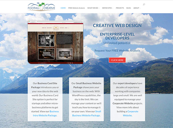 Web Design Company - FoothillCreative.com